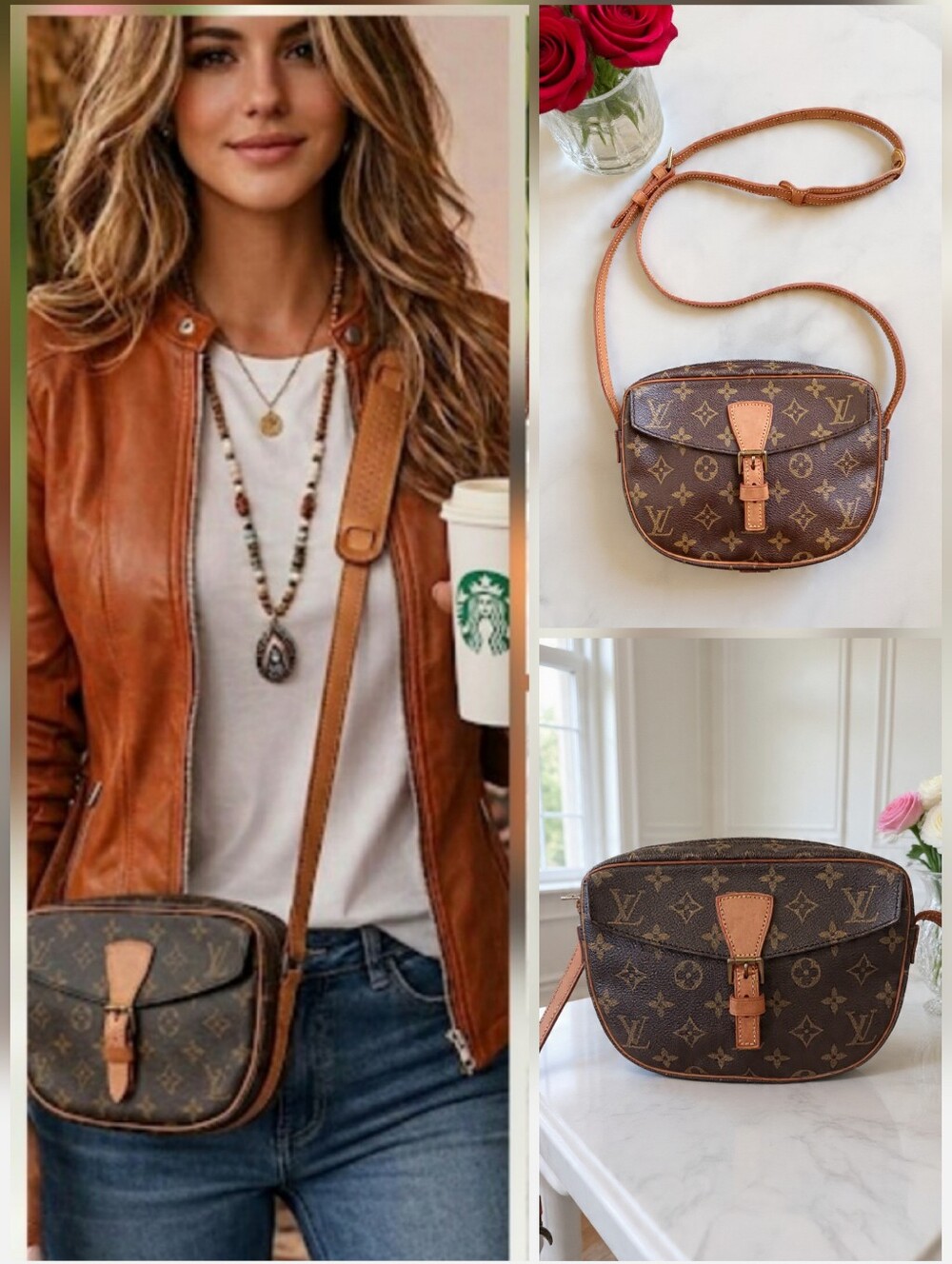 Louis Vuitton 1991 Jeune Fille PM Vintage Monogram Crossbody Bag 💖